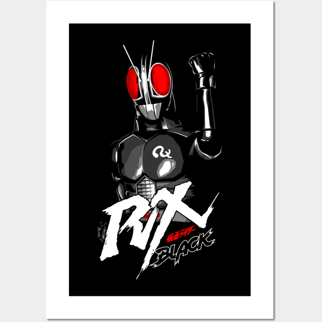 Kamen Rider! Black! RX! Wall Art by DirtyWolf